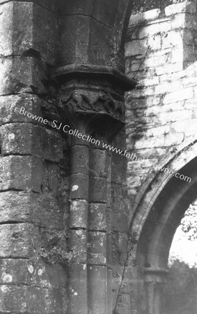 DETAILS OF CAPITALS RE OF SOUTH WALL : EAST CAP OF 2ND PILLAR DOGS